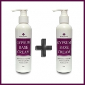 Gypsum Base Cream 200g/석고베이스 크림(펌프형) [1+1 총2개]